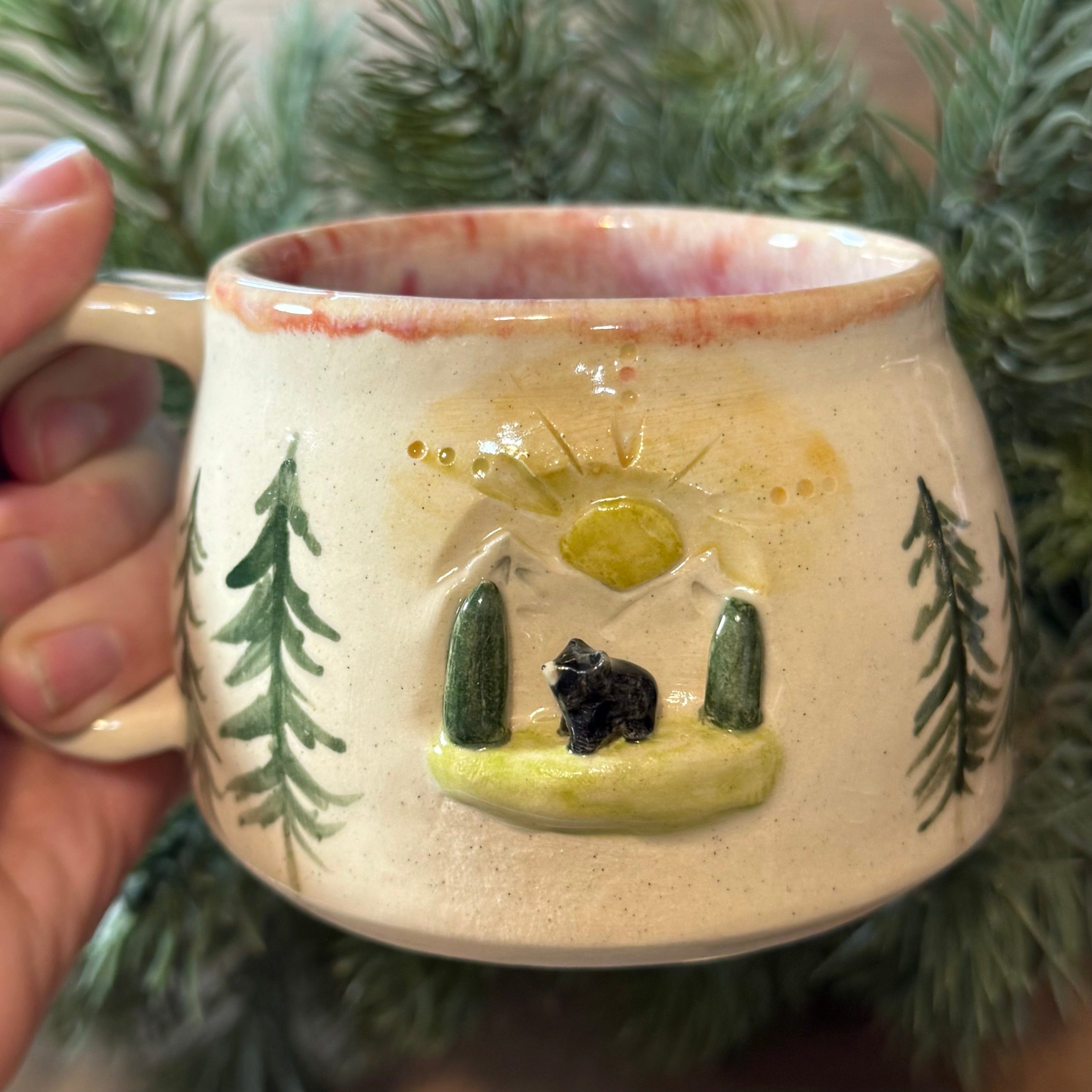 Sunrise Mountain Bear 10oz Ceramic Mug