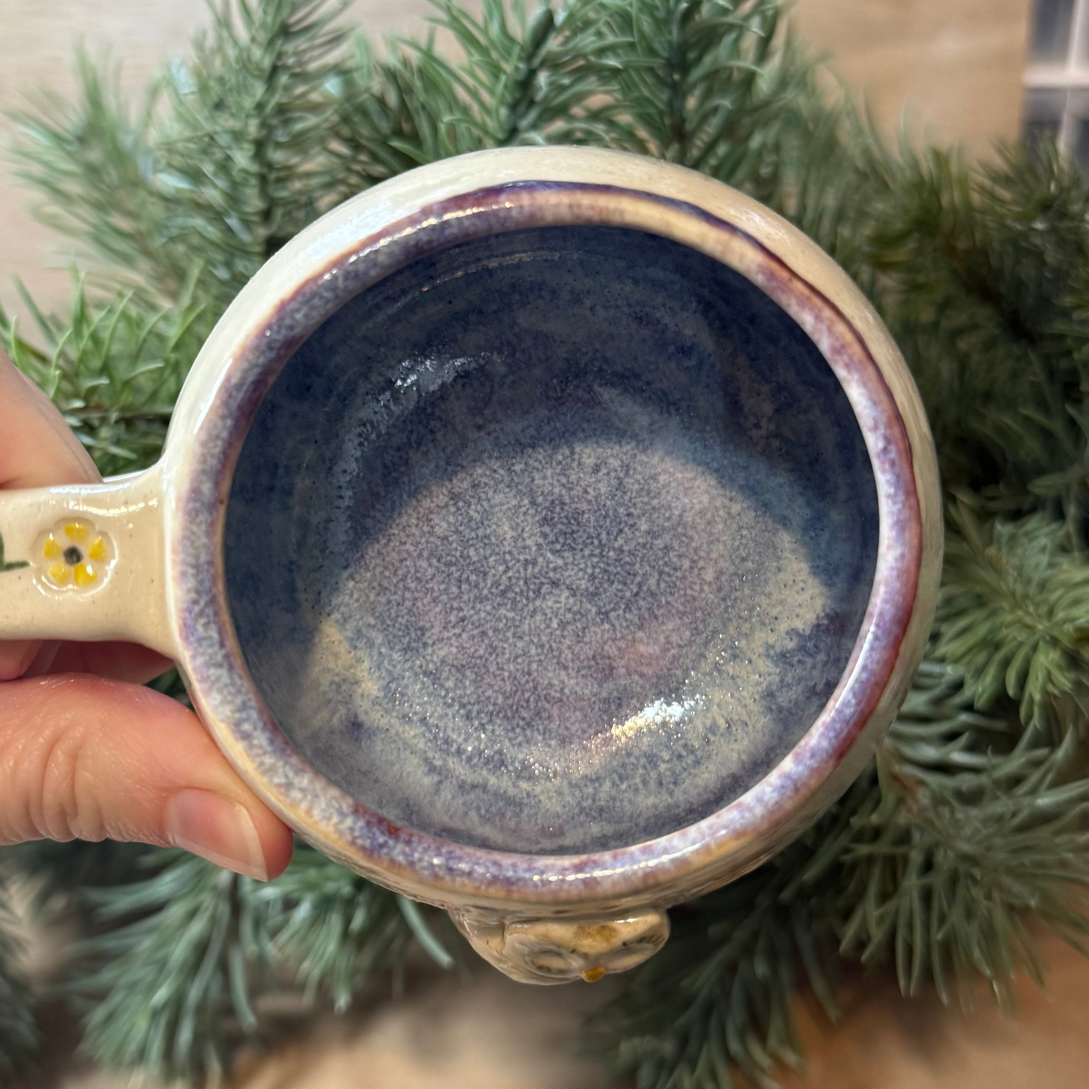 Happy Owl 8oz Ceramic Mug