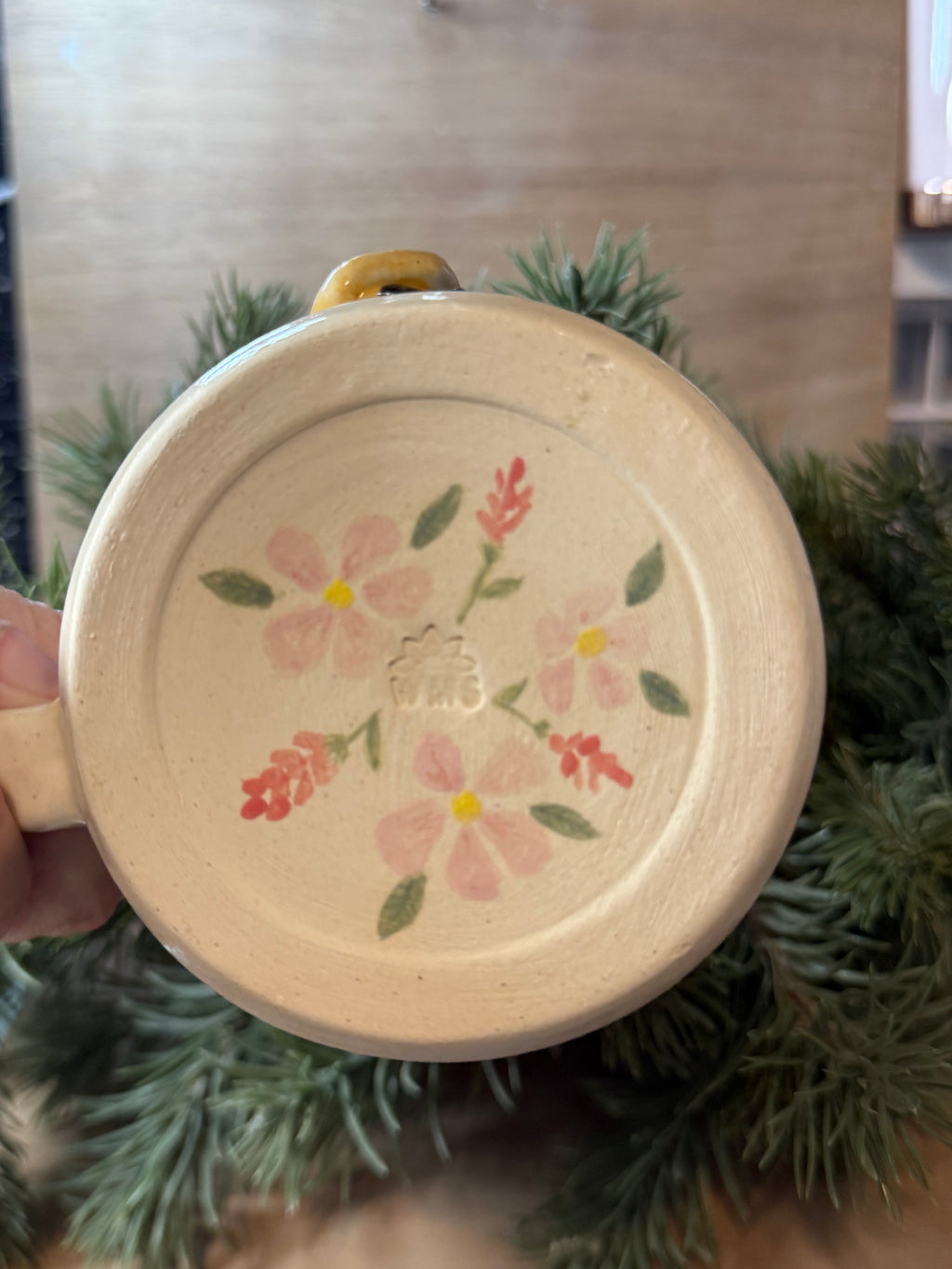 Flower Fox 8oz Ceramic Mug