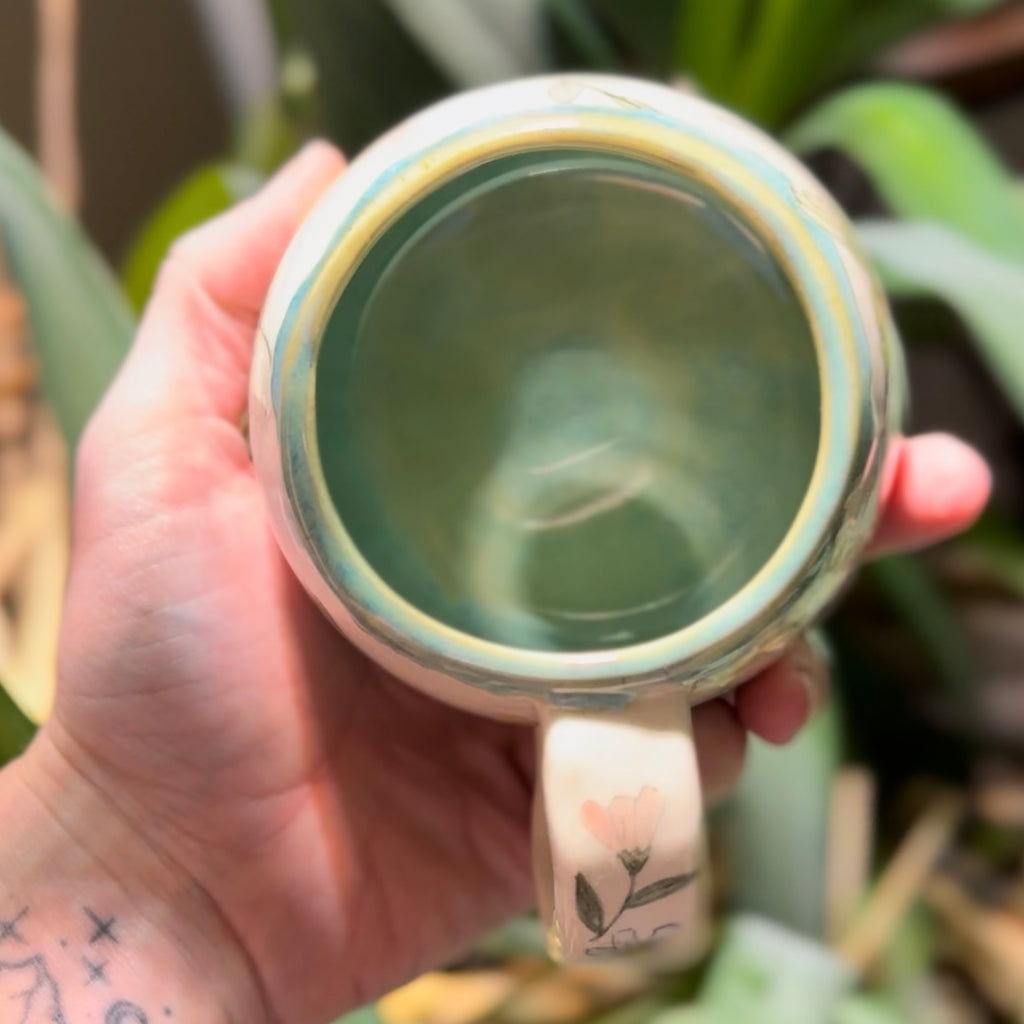 Garden Hummingbirds 8oz Ceramic Mug